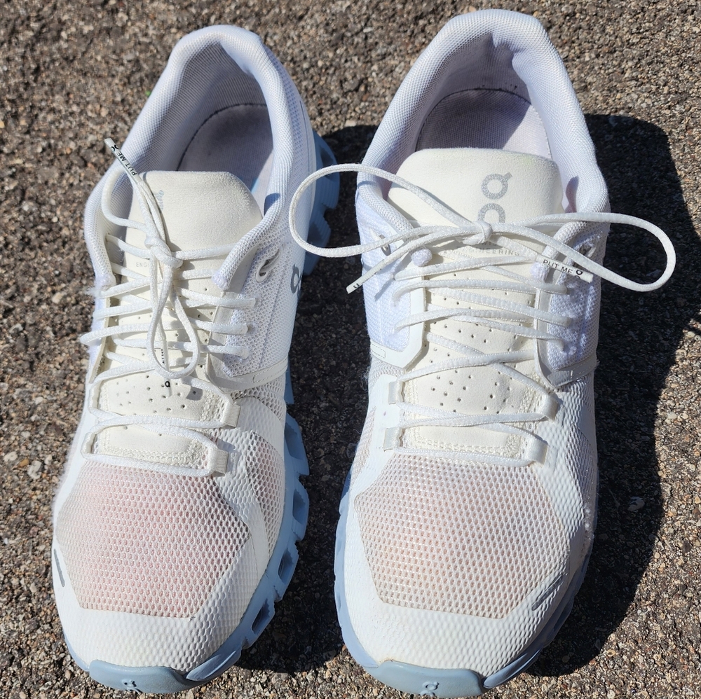 ON Cloud 5 White Women's Running Shoes